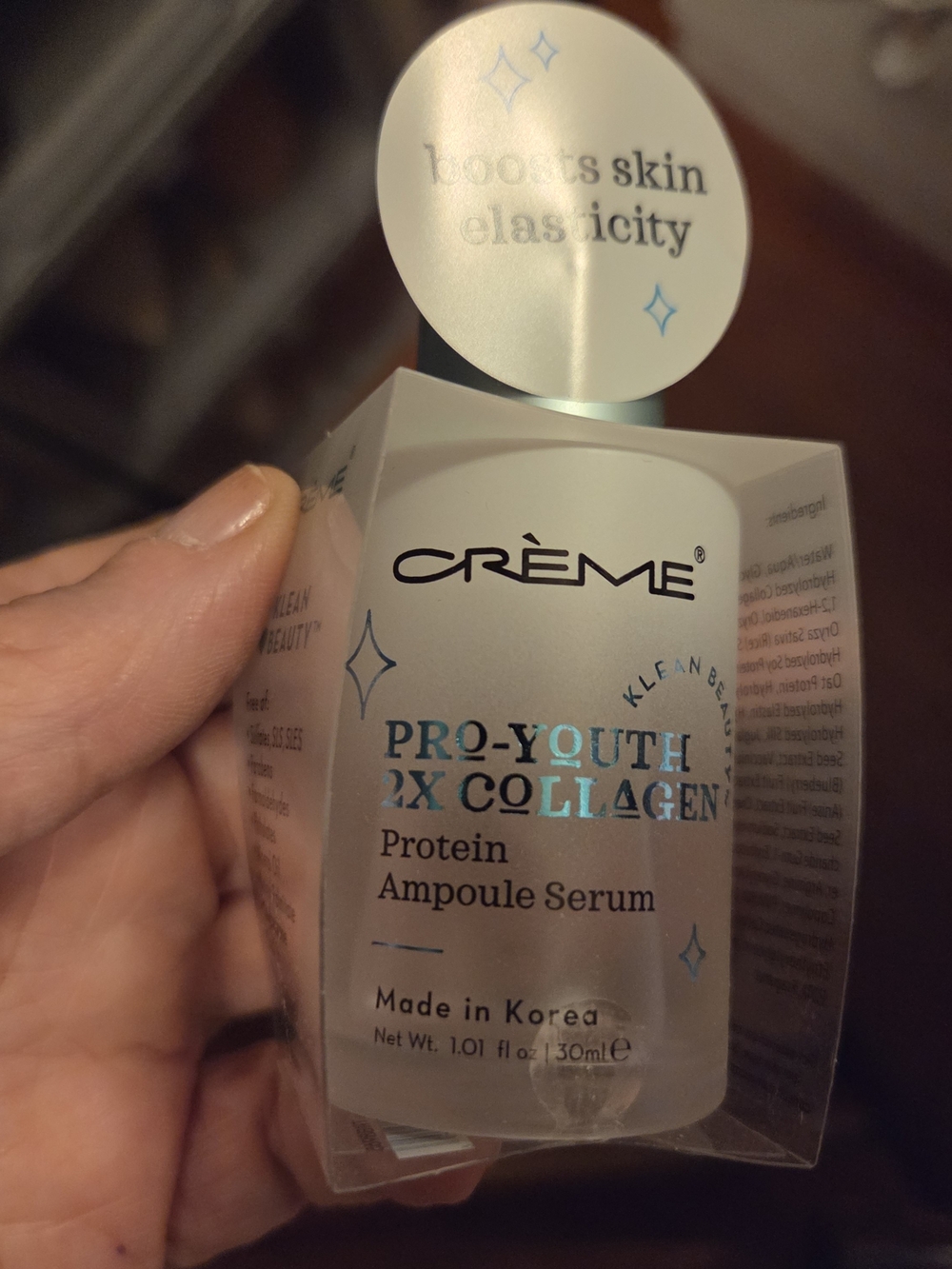 CRÈME Pro-Youth 2X Collagen Protein Ampoule Serum - White. NEW